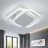 Goeco plafonnière - Plafondlamp LED - wit - l: 34cm - 6000 K - 24W