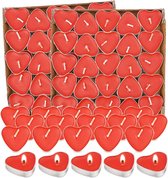 Tealight Candle, Candles 100pcs, Decorative Candle, Romantic Red Candle, Heart Candle, For Valentine's Day, Marriage Proposal, Marriage, Anniversary, Engagement, Romantic Gifts