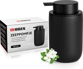 Wonix® - Zeeppompje Vrijstaand - Zeepdispenser – 260ml - Zwart