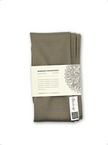 Doorgeef Inpakpapier - Furoshiki - Duurzaam cadeau - Cadeaupapier - Inpakstof - Grijs - Size M