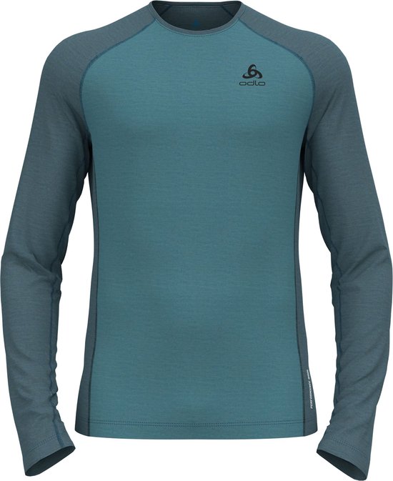 Chemise thermique Odlo Performance Wool 150 Crew Neck LS Homme - Taille M