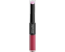 Foto: L or al paris infaillible 24h lipstick langhoudende 2 staps lipstick met vitamine e 214 raspberry for life pruim 5 7ml