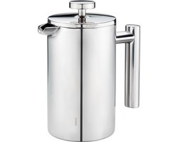 Cafetière/French Press, RVS, Dubbelwandig, 0.6 L, 20 jaar garantie - GEFU | GUSTAVO