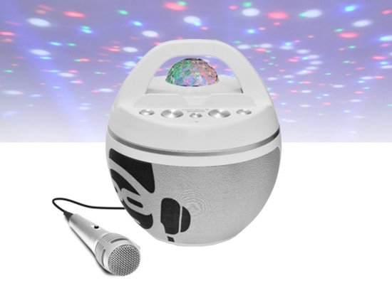 iDance BB10WH Bluetooth Party Box met Disco LED-verlichting - Wit van iDance — afbeelding 2