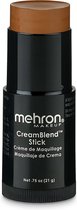 Mehron - CreamBlend Stick - Schmink - Medium/Dark 4