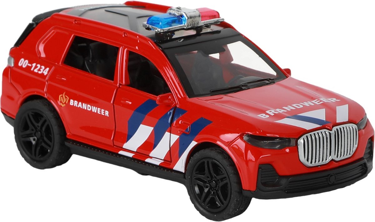 City 112 BRANDWEER AUTO SUV 1:36 MET LICHT+GELUID