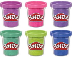 foto van Play-Doh Sparkle Compound Collection - Boetseerklei met glitters - 6 Play-Doh potjes