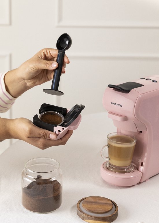 POTTS STYLANCE - Express Multi-Capsule Coffee Maker, Pastel Pink - Create -  Purchase on Ventis.