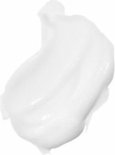 Échantillon de crème blanche, typique d'un après-shampooing ou d'un shampooing.