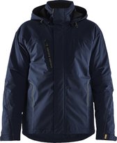 Blaklader 4484 lichtgewicht gevoerde winterjas 4-weg stretch navy/zwart maat XL