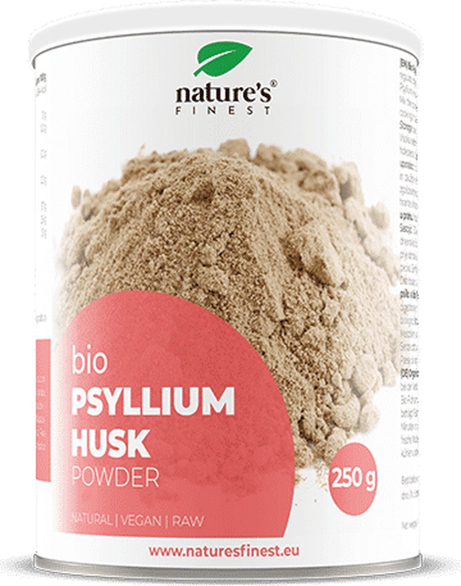 Goedkoopste Nature's Finest Psyllium Poeder Bio 250g - Natuurlijke Ondersteuning voor de Spijsvertering - Hoog Vezelgehalte - Helpt Cholesterol Beheersen - Ondersteunt Darmgezondheid - 100 Natuurlijk en Biologisch