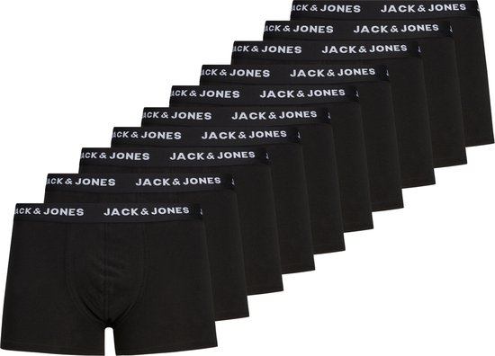 JACK&JONES ADDITIONALS JACSOLID TRUNKS 10 PACKS NOOS Heren Onderbroek - Maat M