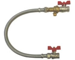 Van Marcke Go vulset voor centrale verwarming - Type Cab EN1717 1/2"F x 1/2"F 500mm - 10bar