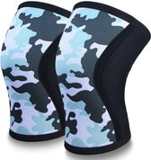 Premium Knee Sleeves - Knie Brace - Kniebandage - Fitness - Crossfit – Knieband - 2 stuks - M