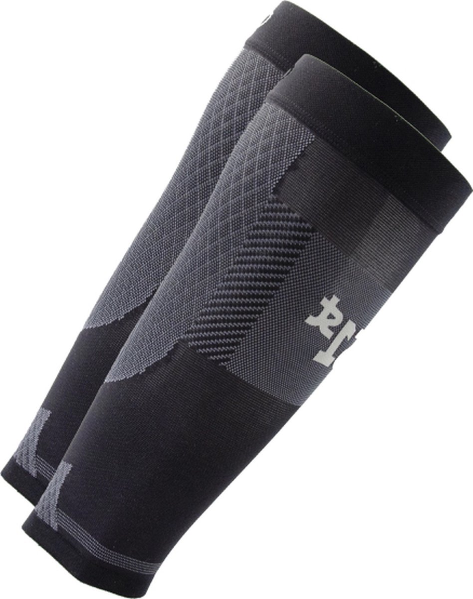 OS1st TA6 kuitbandage maat S – zwart - pijnlijke benen – shin splints – kuitkrampen – achillespeesontsteking – compressie van medische kwaliteit – geur- en vochtafvoerend – verbetert de bloedcirculatie