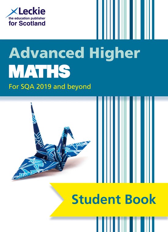 Advanced Higher Maths Comprehensive textbook for the CfE Lec ... - cover