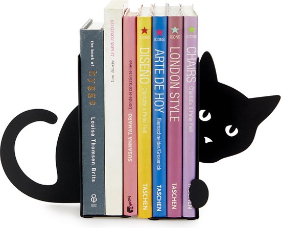 Balvi Verstopte Kat Boekensteun (set Van 2)