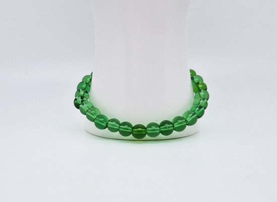 Armband Natuursteen Hematiet - Met een hanger Speciale letter - Letter-J - 8 mm