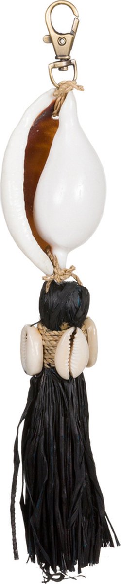 De Kubu Sleutelhanger - Zwart Naturel