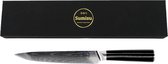 Sumisu Knives - Japans Fileermes - Yanagiba Black Collection - 100% Damascus staal - Geleverd in luxe geschenkdoos - Cadeau