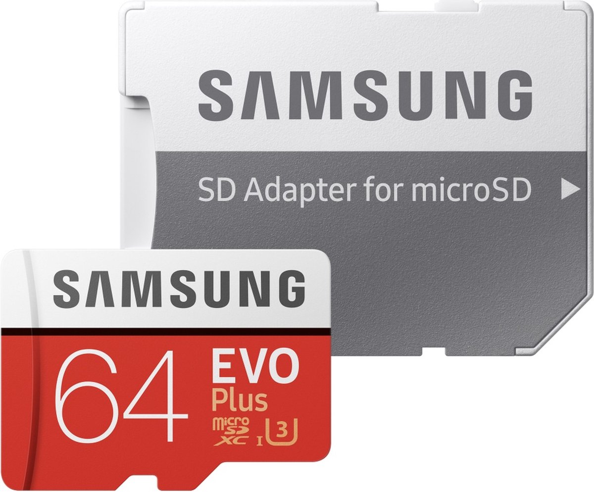 Samsung Evo 64GB Micro SDXC class 10 - met adapter
