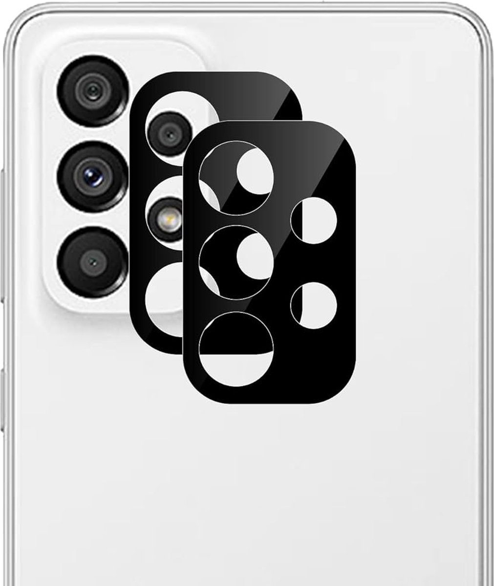 GREEN ON | 2X - Lens Schild Camera Bescherming | Galaxy A23 | 4G & 5G | Zwart