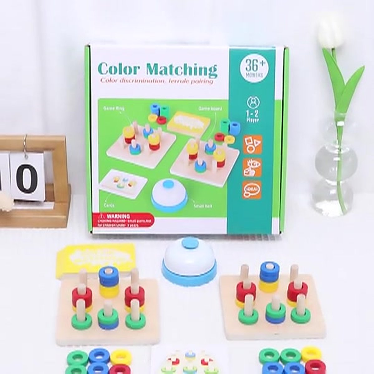 Flessenkleurmatchingspel - Leuke Flipping-uitdaging | Interactief Flessenkleurmatchingspel - Leuke Flipping-uitdaging | Interactief