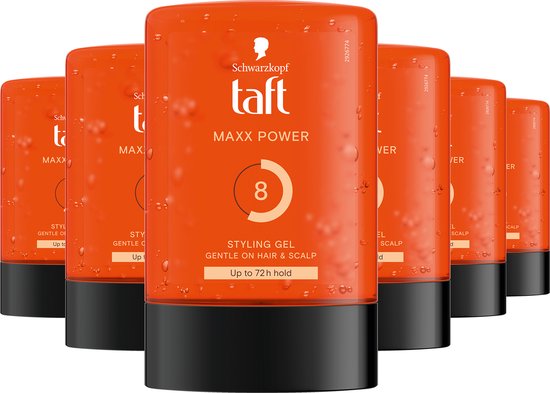 Taft MAXX Power Gel - Tottle - 6x 300ml - Grootverpakking