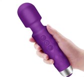 Paloqueth-vibrator-Magic wand-Clitoris Stimulator-vibrator voor vrouwen-waterdicht-personal massager-Paars