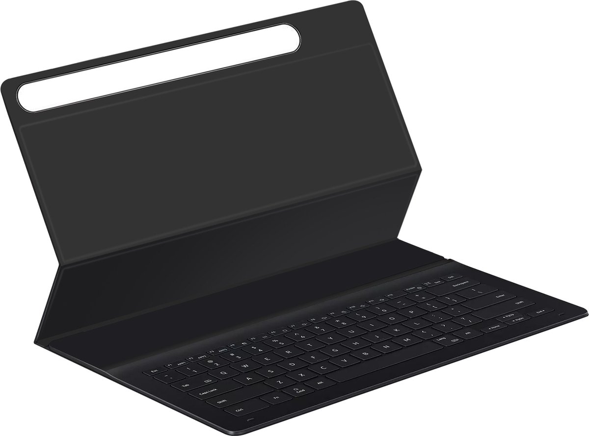 Samsung Galaxy Tab S9 Keyboard Cover - QWERTY - Zwart | bol