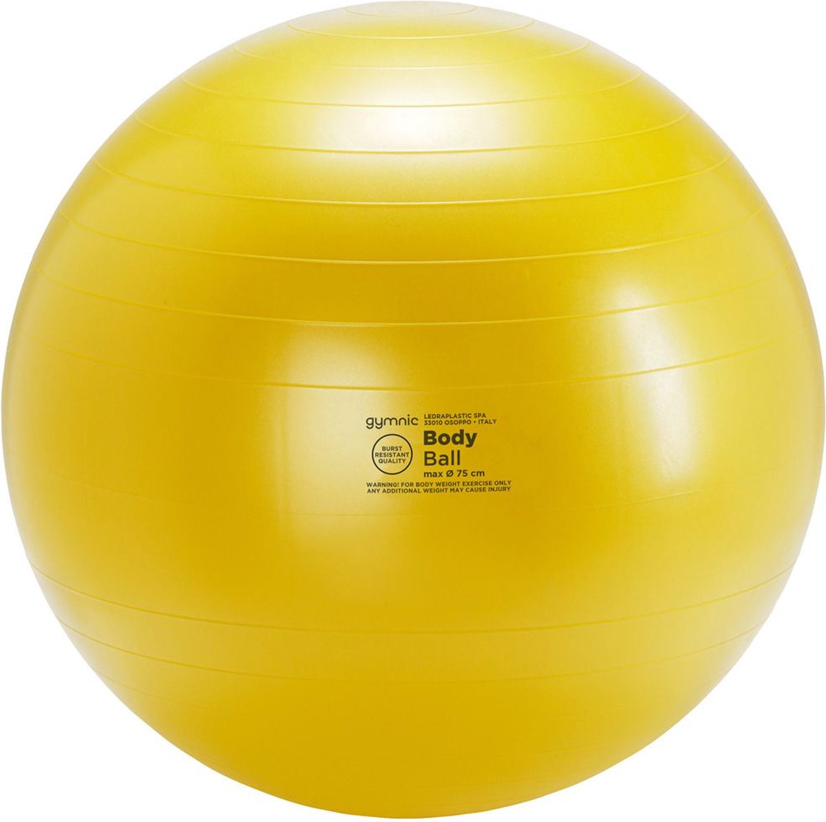 Gymnic Body Ball - Ø 75 cm - Geel