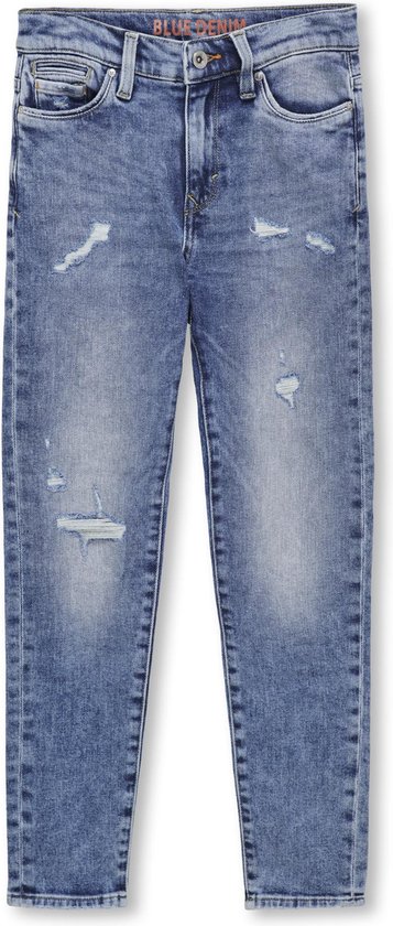 ONLY KOBDENVER TAPERED MED BLUE DNM Jongens Jeans - Maat 164