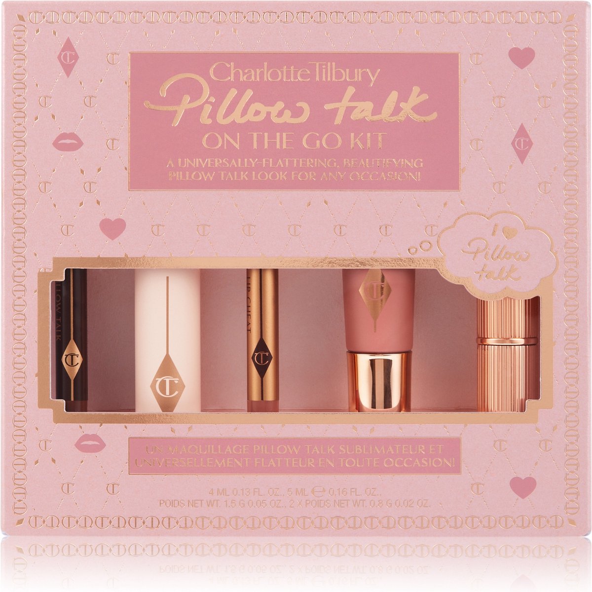 NEW Charlotte Tilbury Pillow Talk on The Go Kit - Limited Edition make-up set - Make-upgeschenkset - Giftset - Cadeau Tip