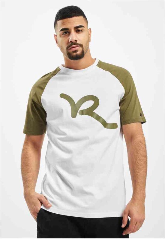 Rocawear - Bigs Raglan T-shirt - S - Wit
