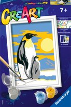 Ravensburger CreArt Penguin Family - Peinture par numéro pour enfants