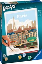 Ravensburger CreArt Colorful Paris - Schilderen op nummer voor volwassenen