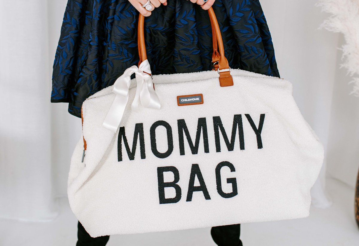 Childhome Mommy Bag Large - Daim - Sac à langer Childhome sur L