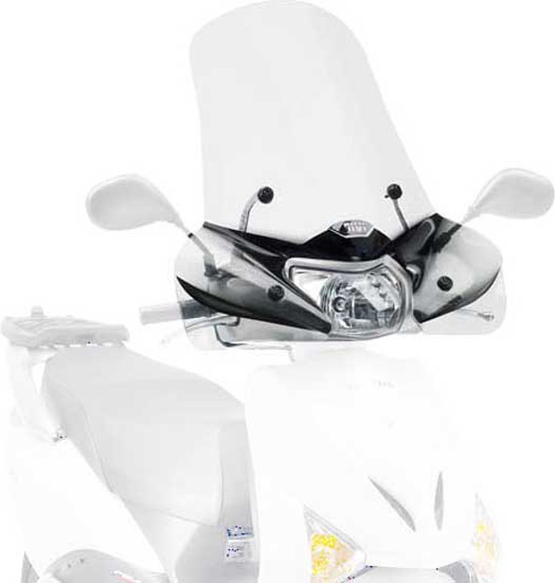 Givi 314a Honda Lead 110 Voorruit Zwart
