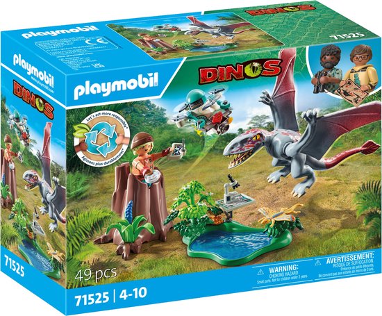 Foto: Playmobil dinos observatiepost voor dimorphodon 71525