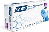 Hynex Nitril handschoenen maat XXL blauw 100/doos 3,5gram poedervrij
