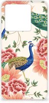 TPU Hoesje geschikt voor Geschikt voor Xiaomi 13T Pink Peacock