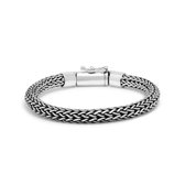 SILK Jewellery - Zilveren Armband - Roots - 694.21 - Maat 21,0