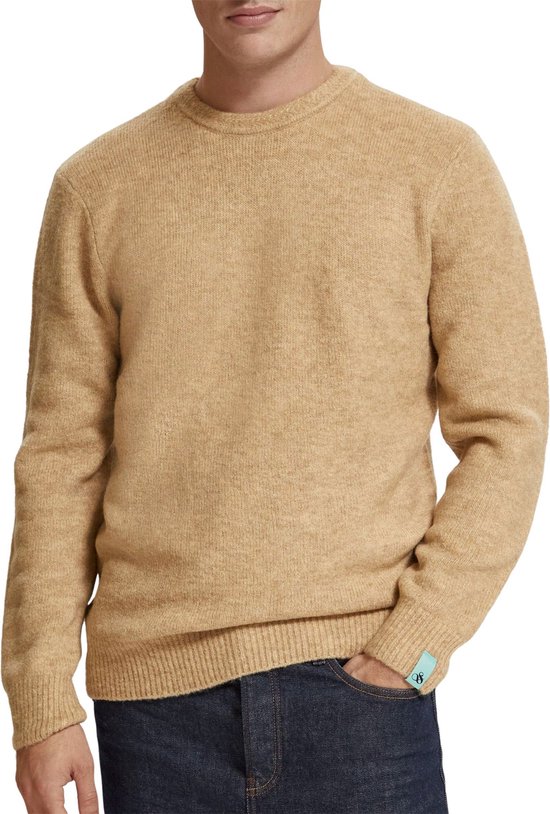 Scotch and Soda - Pull Softy Beige - Homme - Taille M - Coupe régulière