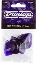 Dunlop Big Stubby Pick 6-Pack 3.00 mm plectrum