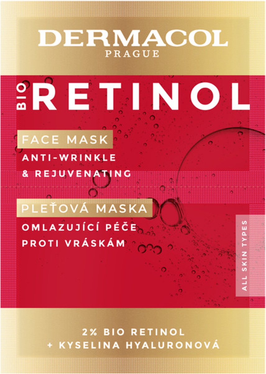 Bio Retinol Face Mask ( 2 X 8 Ml )