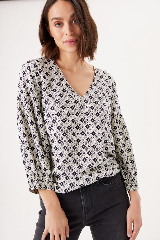 GARCIA Chemisier Femme Wit - Taille XS