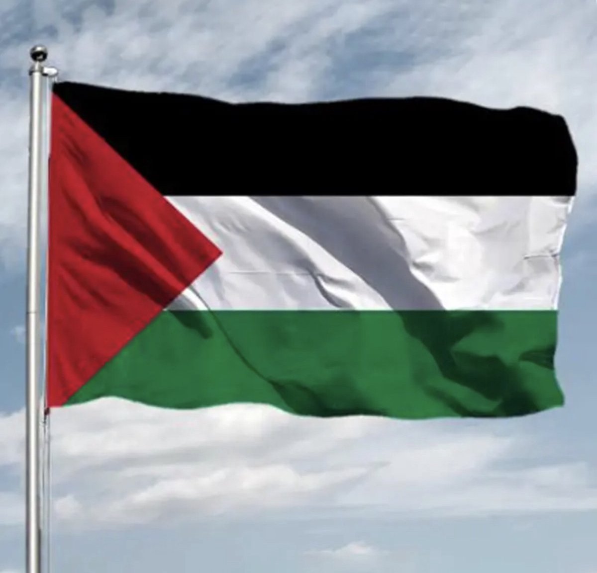 Palestina Tafelvlag 14x21 cm - Palestijnse Bureauvlag 21 x 14 cm