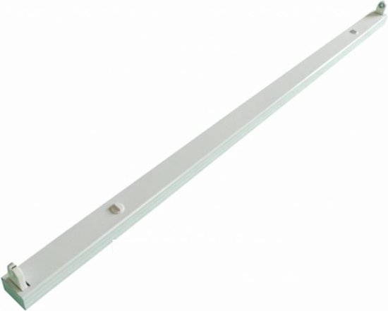 Aigostar - LED TL armatuur - 150cm wit aluminium - voor een enkel LED TL buis