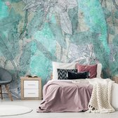 Wall Mural King - Papier Peint - Papier Peint Intissé - Papier Papier peint photo - Malachite Nature - 100 x 70 cm