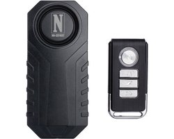 NO-EFFORT Alarmsysteem voor Fiets – 113 dB - Fatbike – Scooter – Motor – Fietsalarm met Afstandsbediening – Alarm voor Motor – Waterdicht – Anti Diefstal Alarm Systeem